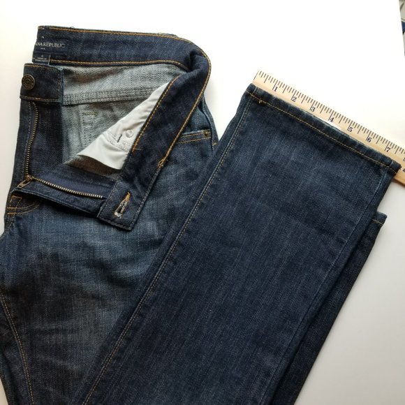 Banana Republic Factory Denim - Banana Republic Size 8 Straight Blue Jeans 👖